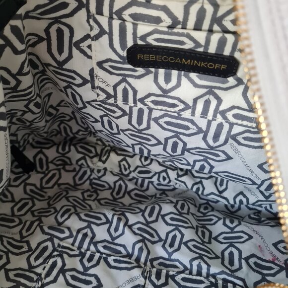 Rebecca Minkoff Bailey Austin Studded Hobo White Pebbled Leather Shoulder Bag - Picture 14 of 15